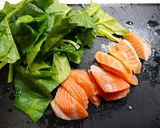 簡単！銀鮭とほうれん草のチーズ包み作り方1写真