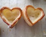 バレンタインにチョコのハートパイ作り方5写真