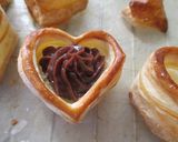 バレンタインにチョコのハートパイ作り方7写真