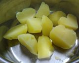 ポテトとブロッコリーと卵のカレーチーズ焼作り方4写真