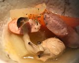 白菜、人参、鶏ササミのポトフ風作り方5写真