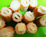 チーズインちくわの黒胡椒焼き作り方1写真