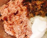 【お弁当に】チーズ入ふんわりチキンボール作り方4写真