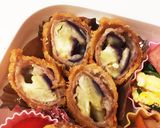 ナスとチーズの豚巻きフライ作り方4写真