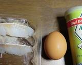 タラのピカタ風、たまごとじ作り方1写真