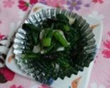 青菜（春菊）の磯辺和え作り方7写真