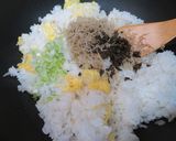 山椒香るちりめん大葉焼飯作り方3写真