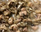 鶏と舞茸の炊き込みご飯☆おにぎり作り方4写真