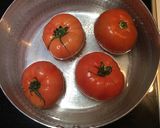 和風丸ごとトマトスープ作り方1写真
