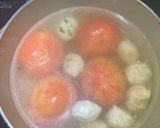 和風丸ごとトマトスープ作り方3写真
