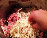 肉団子いり春雨スープ！ウマ塩仕立て♪作り方3写真