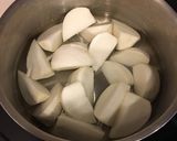 取り分けOK カブとホタテ缶のとろみ煮作り方1写真