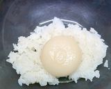 レンジ1分でもち米!五平餅(クルミ味噌)作り方1写真