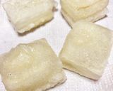 残った餅で ★ピリ辛 大人のからみ餅作り方5写真