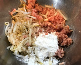 もやしとひき肉のきんちゃく袋作り方3写真