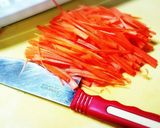 簡単おつまみ☆人参としらすのチヂミ作り方1写真