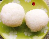 【キャラ弁】簡単☆鶏おにぎり弁当作り方1写真