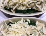 ほうれん草と豆腐の海鮮みそマヨグラタン☆作り方4写真