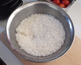 土鍋ご飯　桜エビと筍の炊き込み作り方1写真