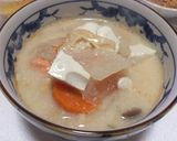 野菜のみ 粕汁 簡単!作り方4写真