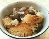 峠の釜飯の器で♡むかごの炊き込みご飯♡作り方8写真