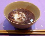 キヌアをプラス★餅入りぜんざい作り方6写真