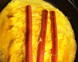 ポールウィンナーdeお好み焼き風オムレツ作り方4写真