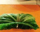 早生のロールキャベツ 温野菜添え作り方6写真