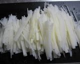 大根とアボカドのサラダ作り方1写真