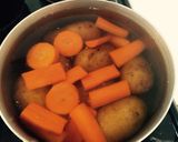 早生のロールキャベツ 温野菜添え作り方12写真