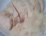 鶏胸肉の大根おろし蒸し煮・辛子醤油で作り方4写真