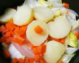 最高に美味しい❔白菜入クリームシチュー作り方7写真