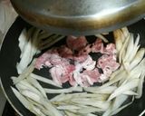 ごぼうと豚肉の甘辛☆カレー風味作り方2写真