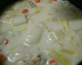 最高に美味しい❔白菜入クリームシチュー作り方10写真
