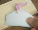 合格祈願☆合格弁当のかまぼこ飾り切り♪作り方10写真