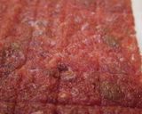 愛犬ごはん*馬肉ジャーキー作り方2写真