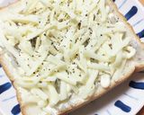 ちりめんじゃこ＆チーズトースト作り方5写真