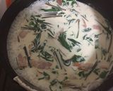 切干大根とほうれん草のクリーム煮作り方4写真