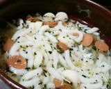 犬ご飯　レバーソーセージ入り煮込みうどん作り方4写真