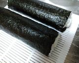 竹輪きゅうりと大葉の明太マヨネーズ太巻き作り方11写真