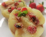 林檎×クランベリーのメイプルトースト作り方7写真