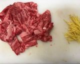 牛肉しぐれ煮作り方1写真