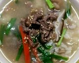 ☆牛だしの素で☆牛肉のクッパ作り方6写真