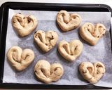 バレンタインにハートチョコパン♥作り方15写真