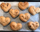 バレンタインにハートチョコパン♥作り方16写真