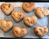 バレンタインにハートチョコパン♥作り方16写真