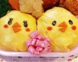 キャラ弁♡オムライスのひよこちゃんズ作り方8写真