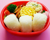 簡単！キャラ弁☆俵型でウサギちゃん作り方5写真