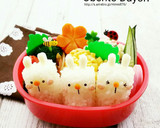 簡単！キャラ弁☆俵型でウサギちゃん作り方6写真