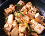 家族巻き込みダイエット♡豆腐キムチ炒め♡作り方5写真
